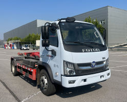 福田牌BJ5125ZXXEV1纯电动车厢可卸式垃圾车