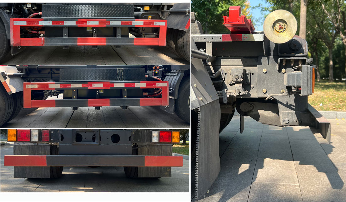 福田牌BJ5125ZXXEV1純電動(dòng)車(chē)廂可卸式垃圾車(chē)公告圖片