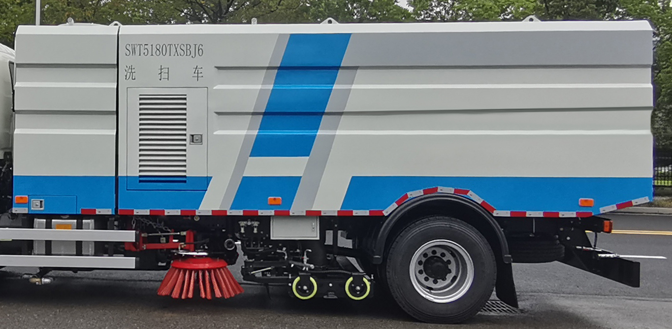 耶律潔牌SWT5180TXSBJ6洗掃車公告圖片