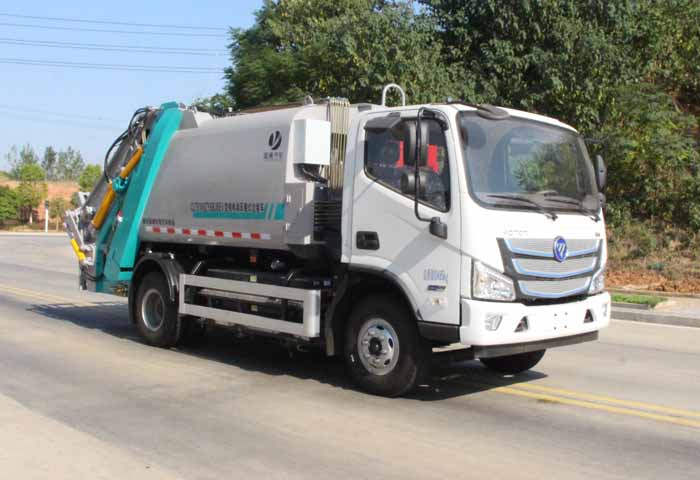 縱昂牌CLT5100ZYSBJBEV純電動壓縮式垃圾車