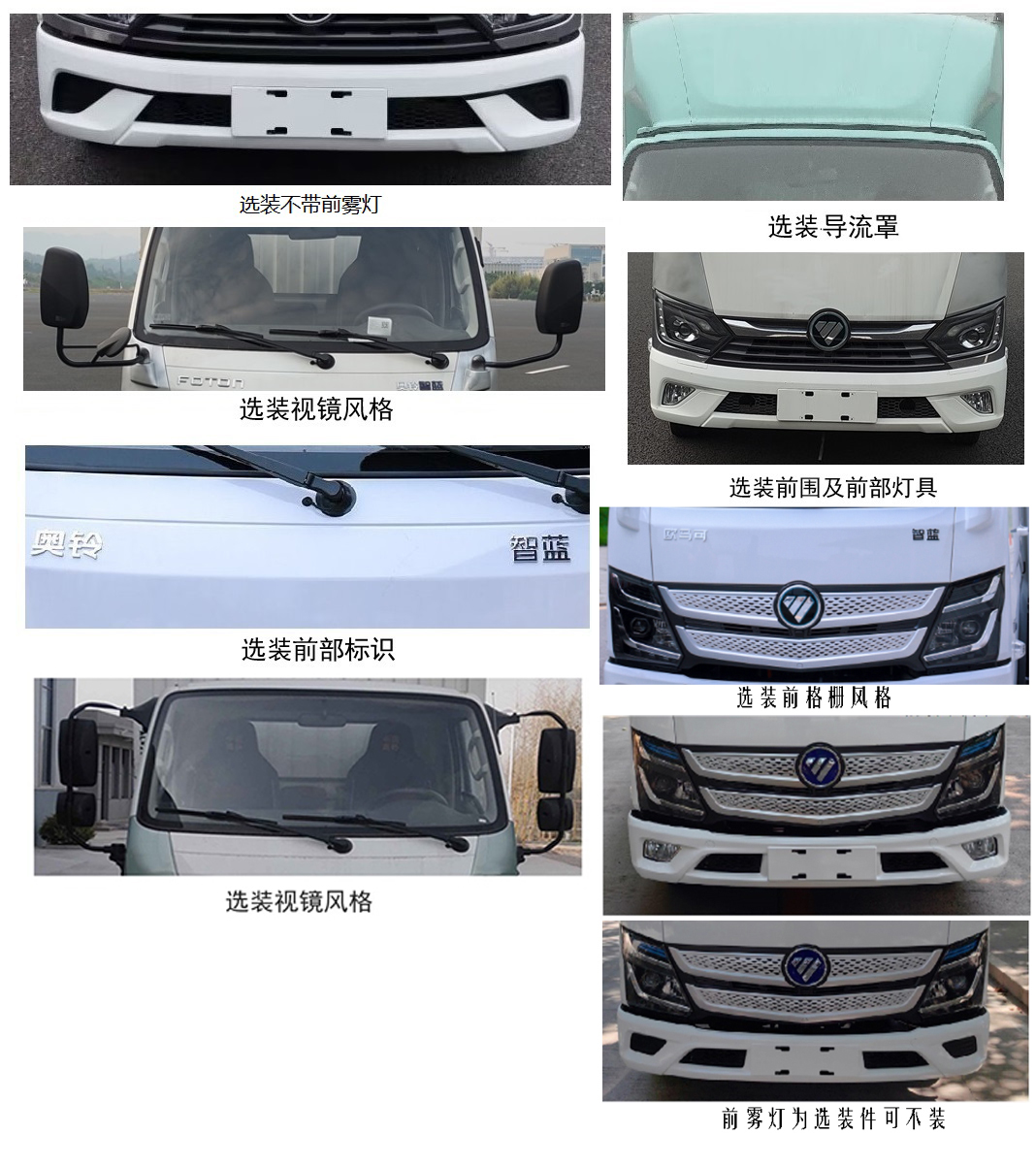 福田牌BJ5045CCYEV56純電動(dòng)倉(cāng)柵式運(yùn)輸車(chē)公告圖片
