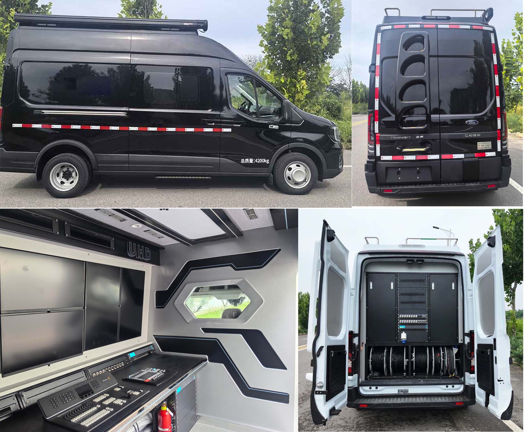 駝馬牌JLC5046XDSKJ電視車公告圖片