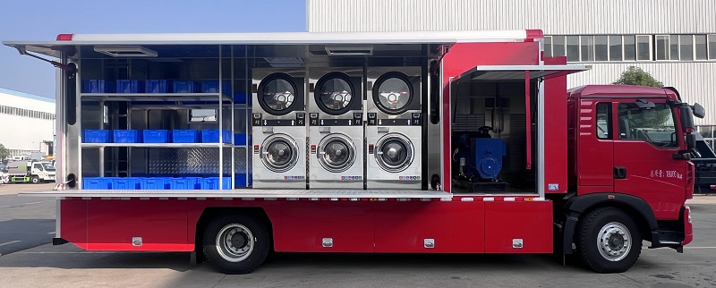 程力威牌CLW5180XBXASL被服洗滌車公告圖片