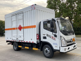 易燃气体厢式运输车