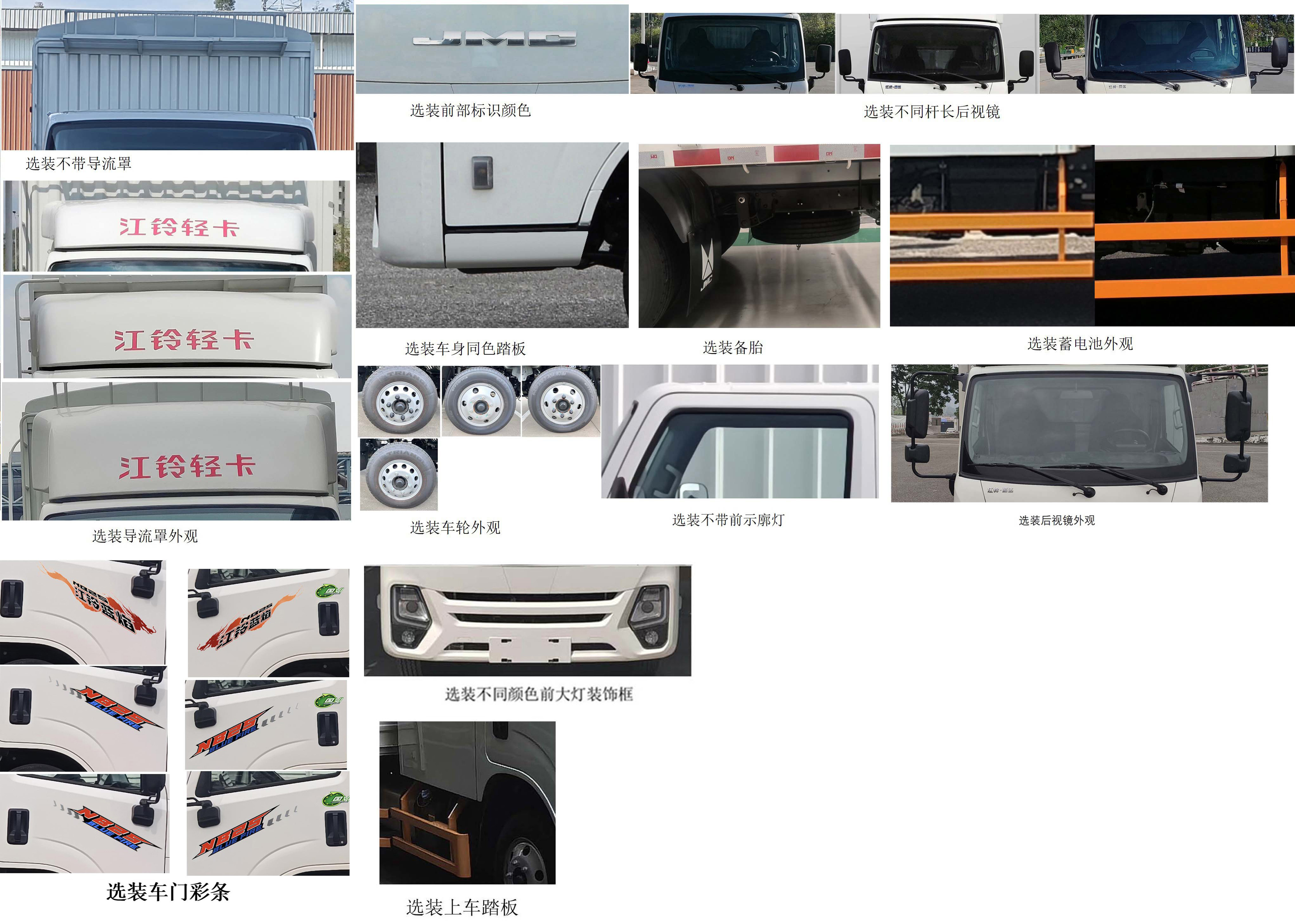江鈴牌JX5041CCYTSCK26倉柵式運輸車公告圖片