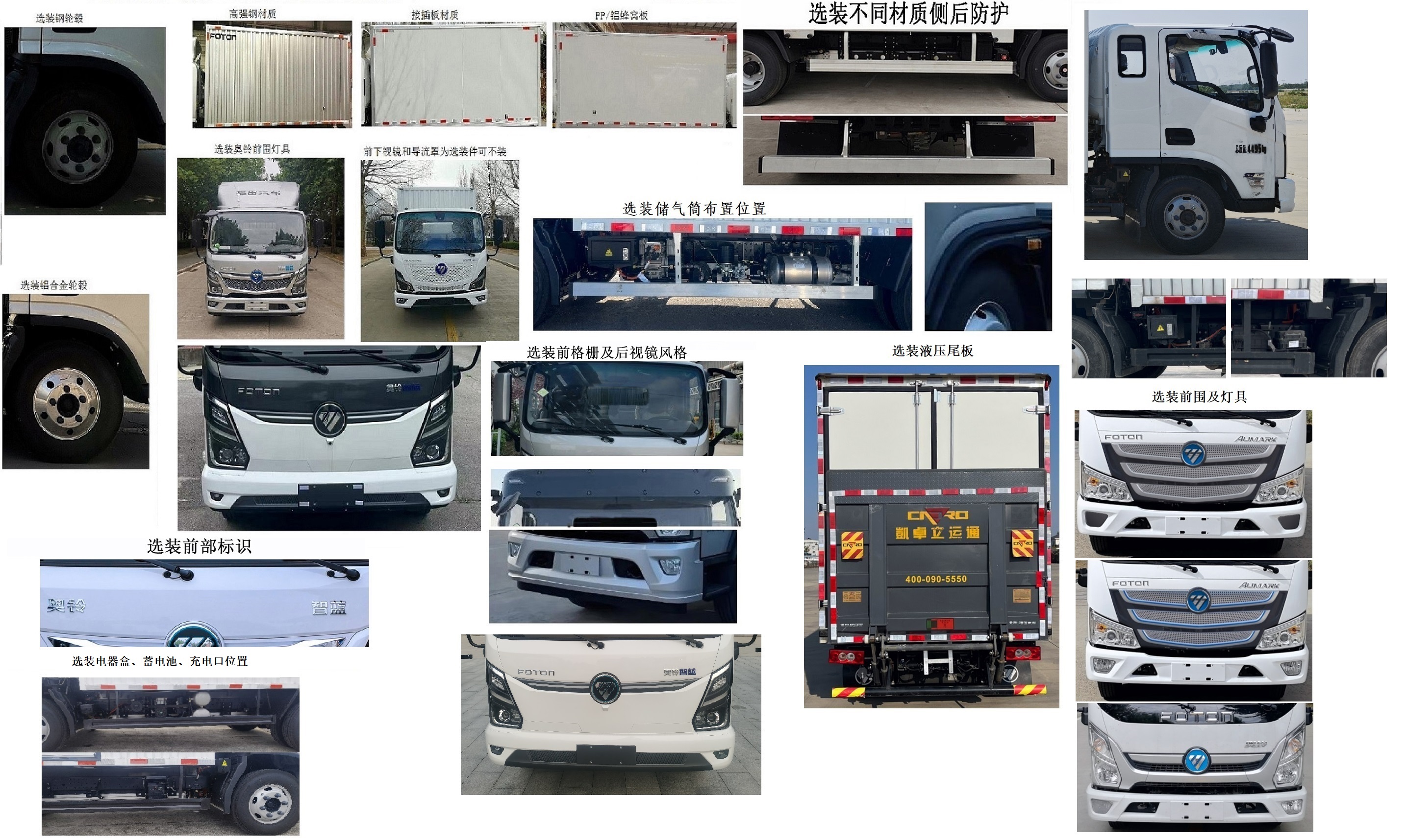 福田牌BJ5048XXYEVN純電動(dòng)廂式運(yùn)輸車公告圖片