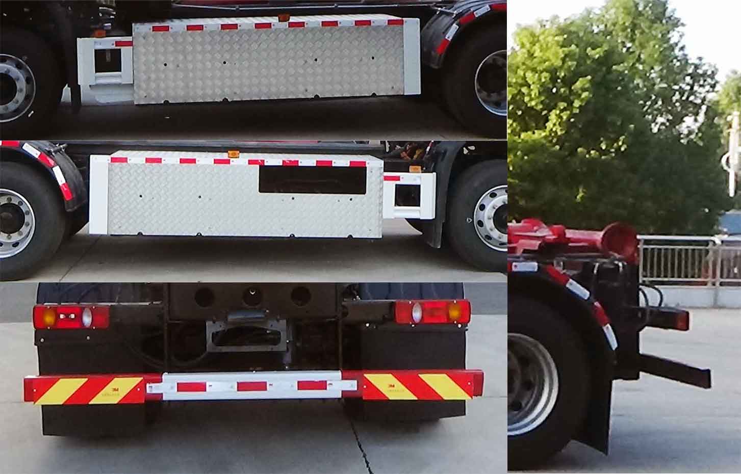 專致牌YZZ5180ZXXDBEV純電動車廂可卸式垃圾車公告圖片