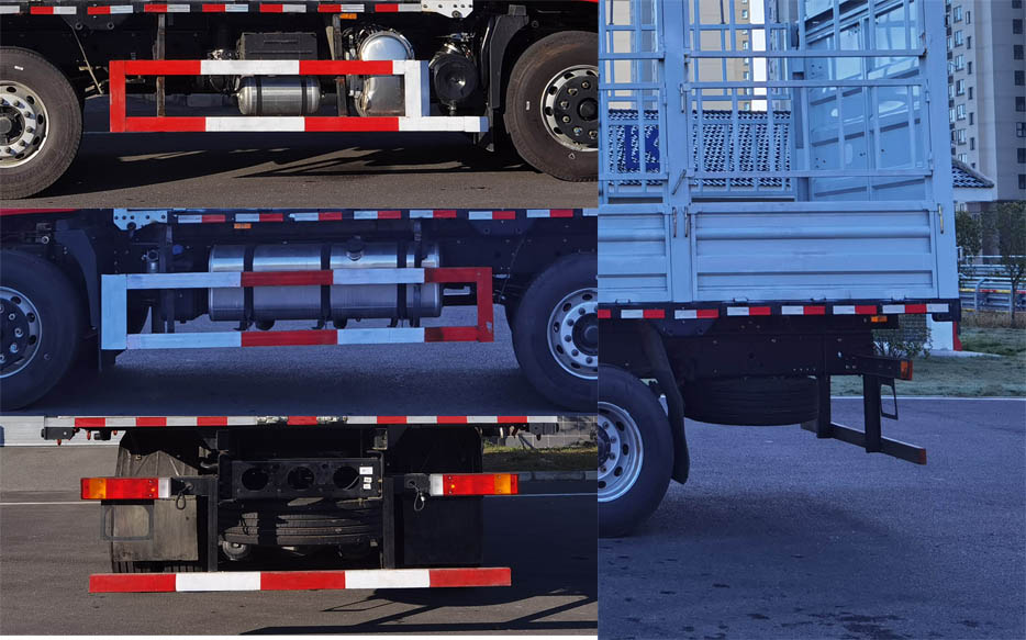 東風(fēng)牌DFV5253CCYGP6DT2倉(cāng)柵式運(yùn)輸車公告圖片