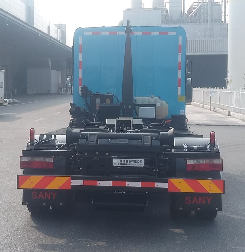 三一牌SYR5120ZXXSYABEV純電動車廂可卸式垃圾車公告圖片