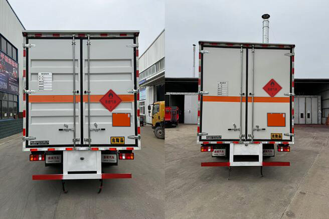 鼎宸騰興牌DCZ5127XRQZ6易燃?xì)怏w廂式運(yùn)輸車公告圖片