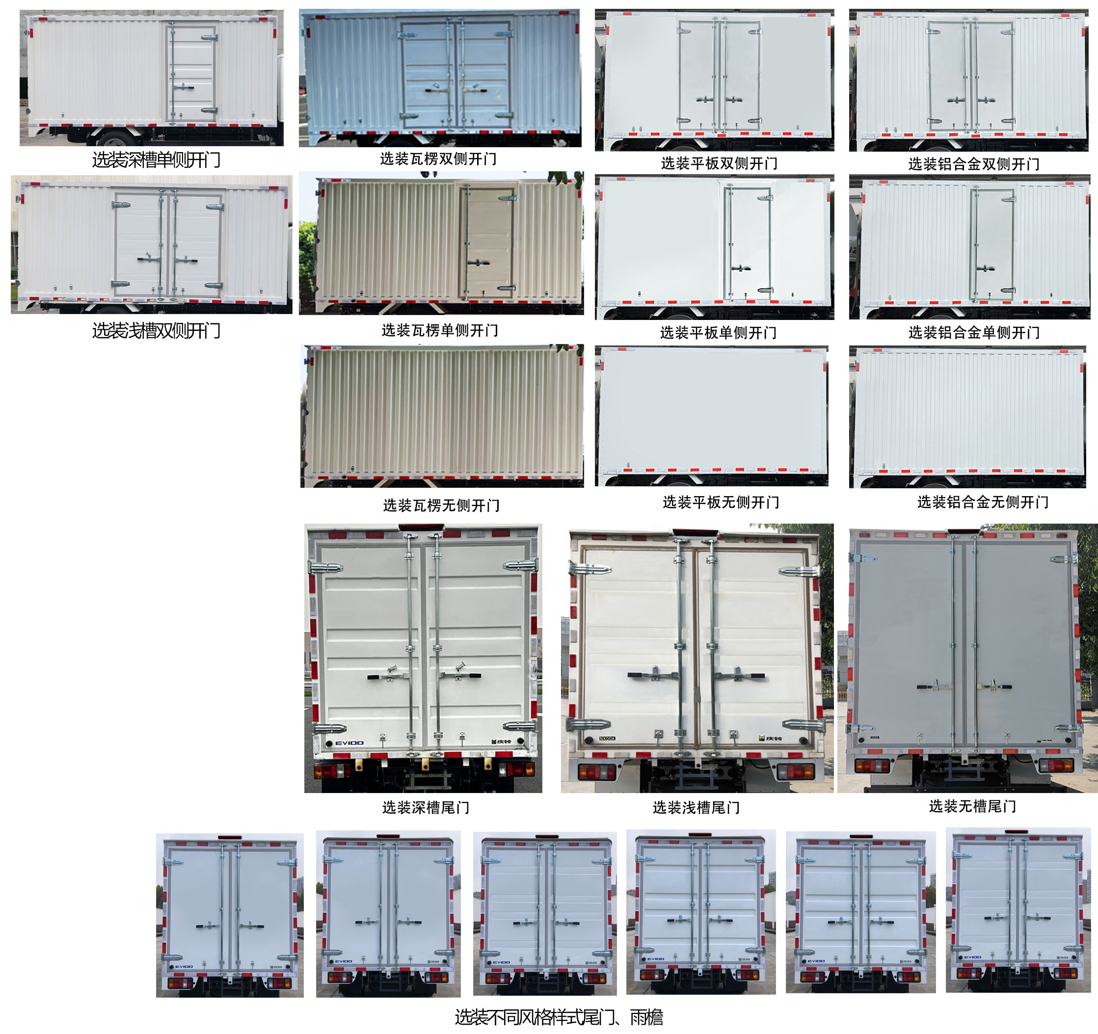 慶鈴牌(繁體)牌QL5030XXYBEVLWFA純電動廂式運(yùn)輸車公告圖片
