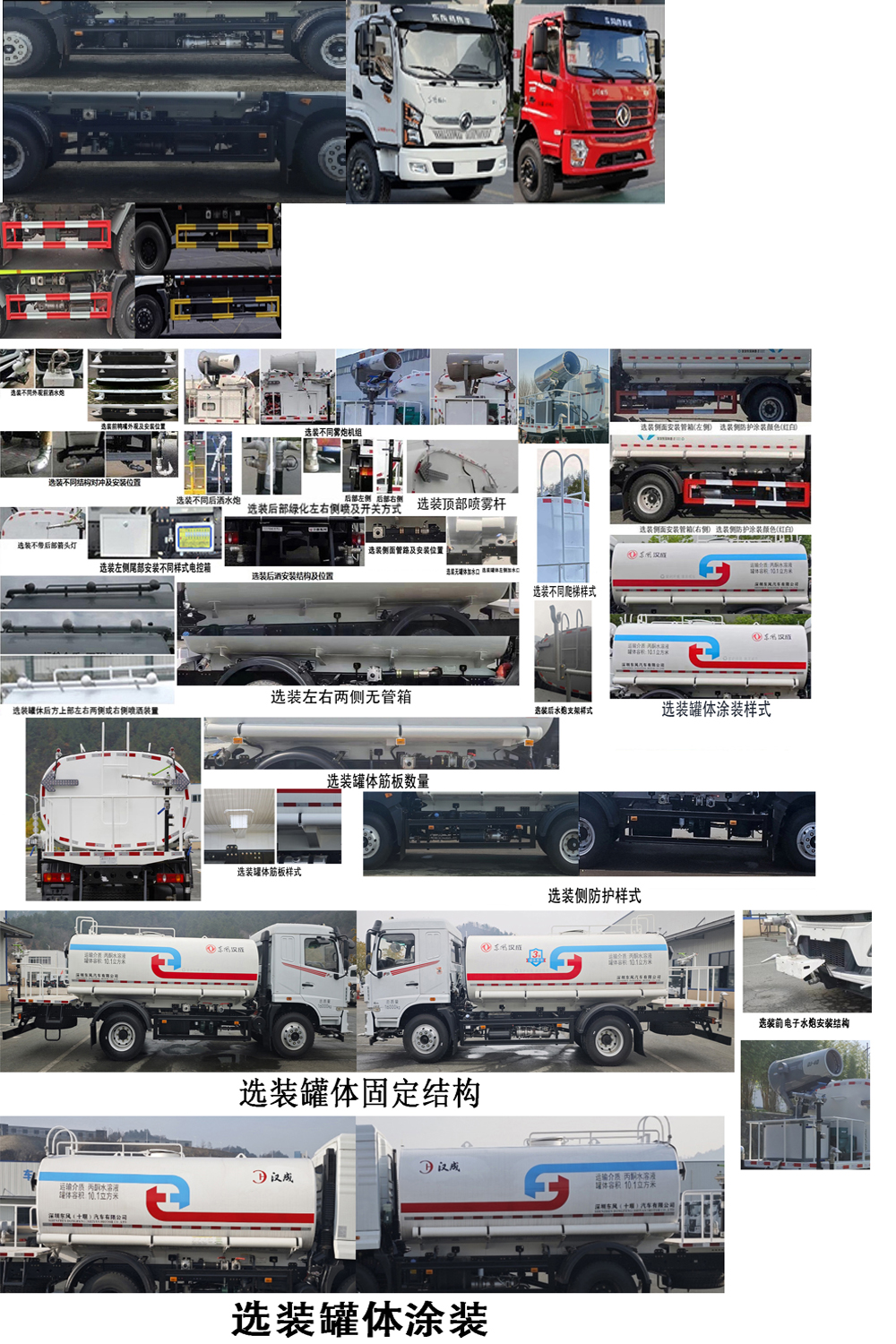 漢成牌HCS5161GPSSEH6綠化噴灑車公告圖片