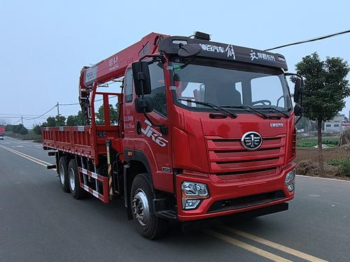 神百重工牌ABC5259JSQC6隨車起重運輸車