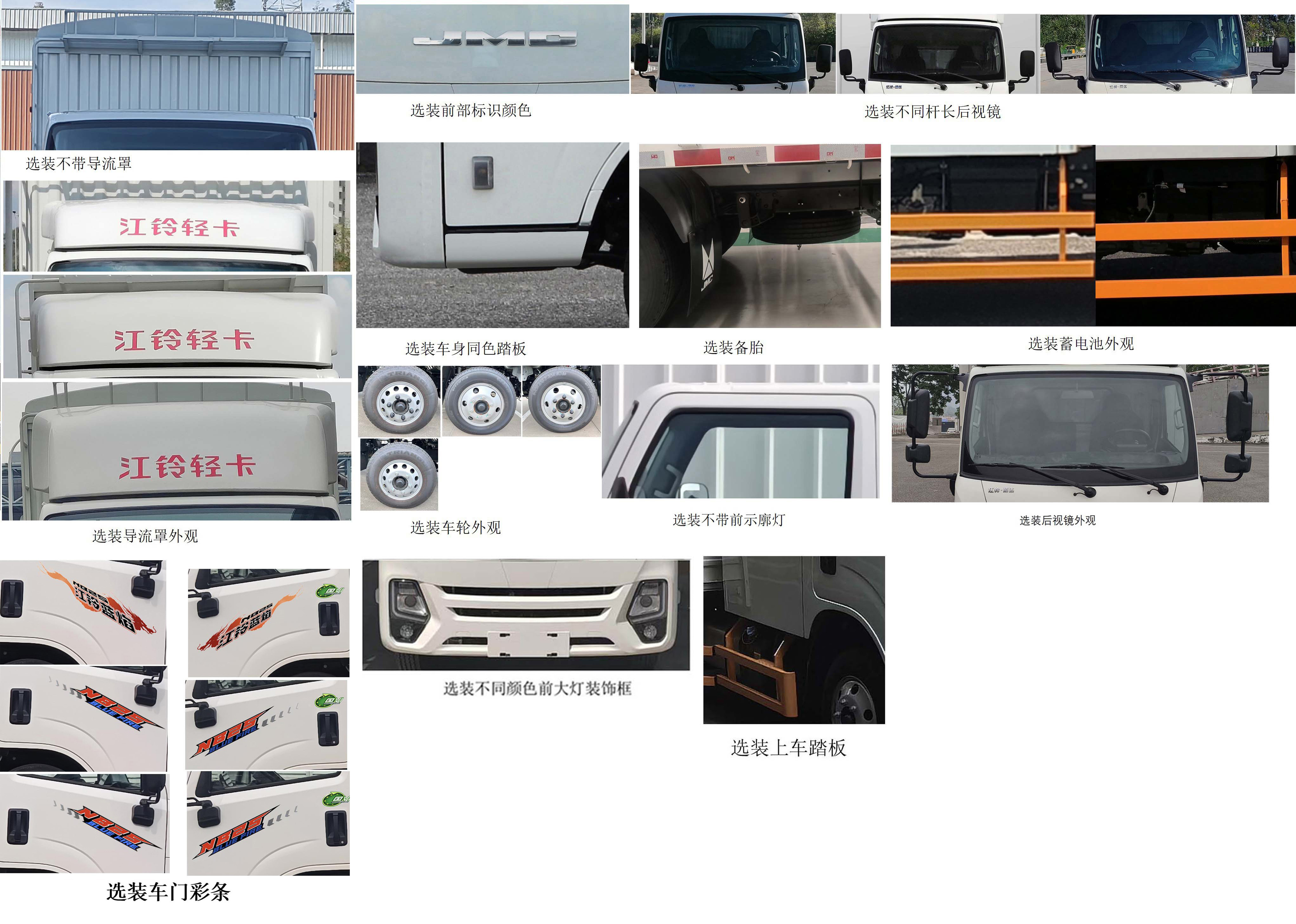 江鈴牌JX5041CCYTSCL26倉(cāng)柵式運(yùn)輸車(chē)公告圖片