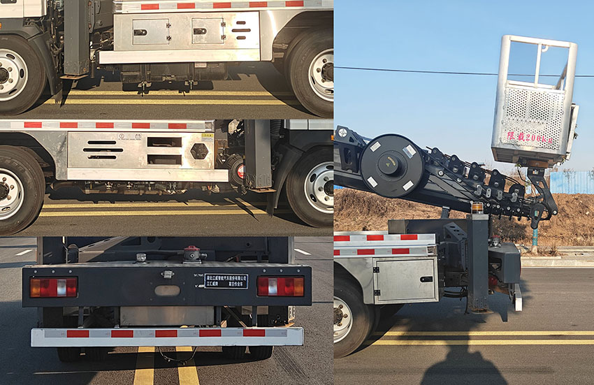 江匯威牌JWD5040JGKZZ6高空作業(yè)車(chē)公告圖片