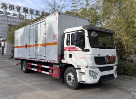 易燃气体厢式运输车