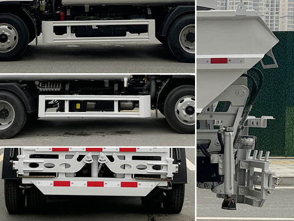 玉驍瓏牌YBH5043ZZZSH6自裝卸式垃圾車(chē)公告圖片