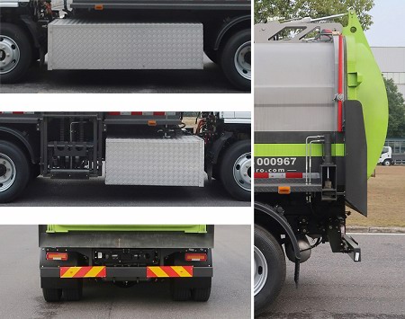 中聯(lián)牌ZBH5120TCASXABEV純電動(dòng)餐廚垃圾車公告圖片