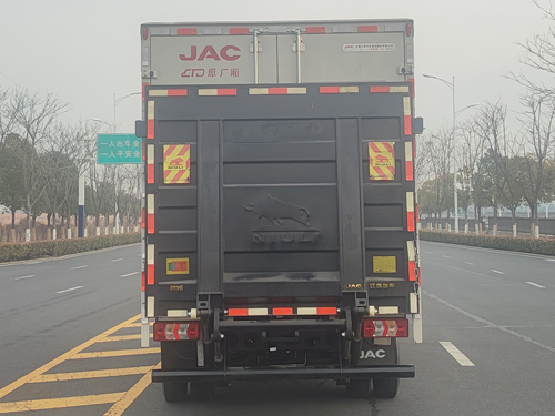 江淮牌HFC5043XXYP4EV1純電動(dòng)廂式貨車公告圖片