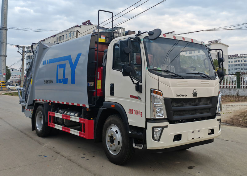 柯銘牌WYW5147ZYSZ壓縮式垃圾車(chē)公告圖片