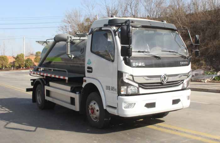 縱昂牌CLT5080GXWEQBEV純電動(dòng)吸污車