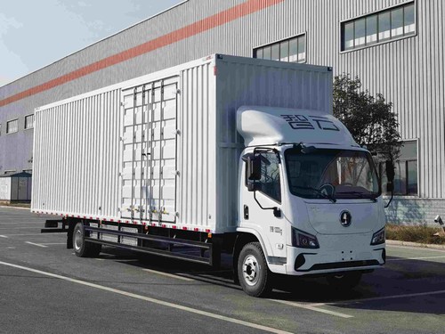 陜汽牌SX5100XXYBEV721N純電動(dòng)廂式貨車(chē)