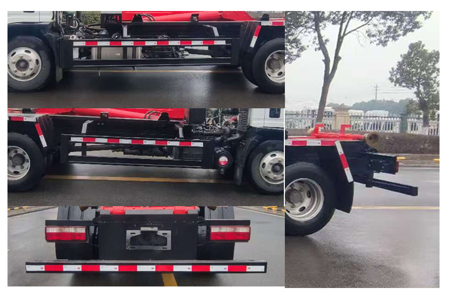 力海通牌HLH5040ZXXCDW車廂可卸式垃圾車公告圖片