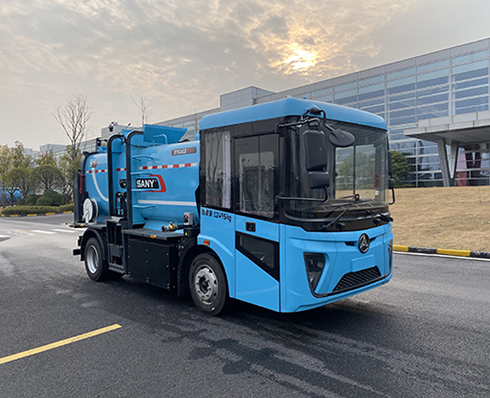 三一牌SYS5120TCASYBBEV純電動(dòng)餐廚垃圾車