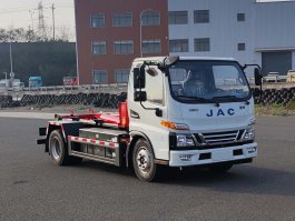 勤宏牌SQH5122ZXXBEVPZ纯电动车厢可卸式垃圾车