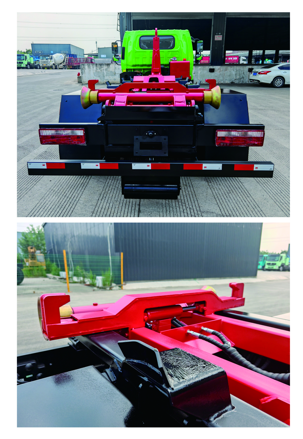 勤宏牌SQH5122ZXXBEVPZ純電動(dòng)車廂可卸式垃圾車公告圖片