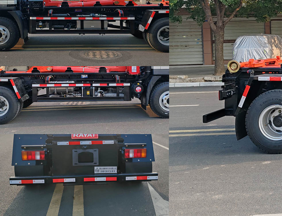 瑞雅晟牌RRR5127ZXXZ車廂可卸式垃圾車公告圖片