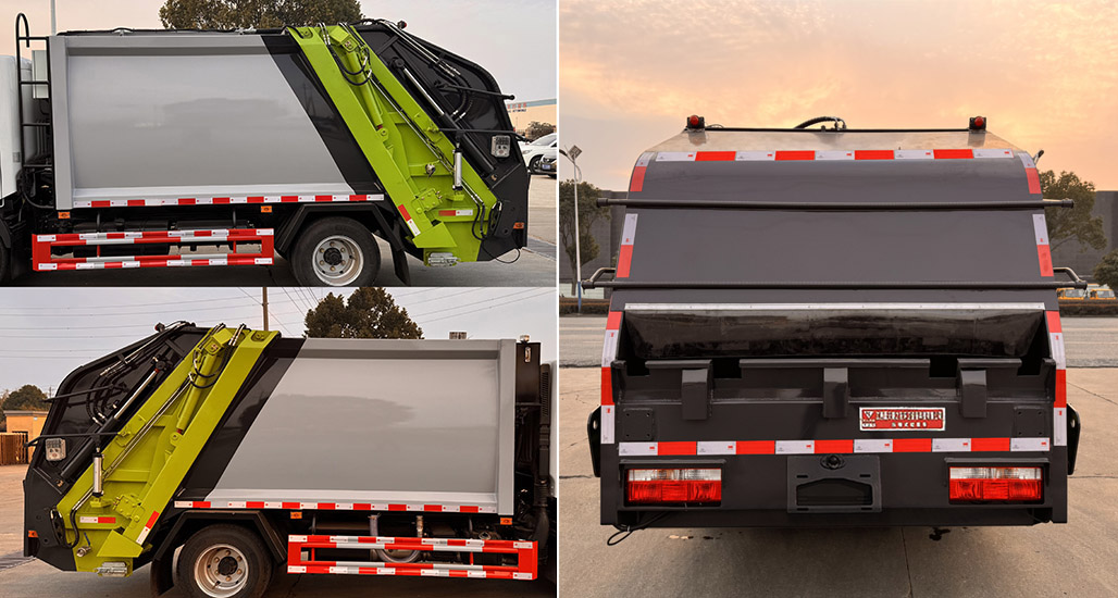 天云牌GTY5048ZYS6壓縮式垃圾車(chē)公告圖片