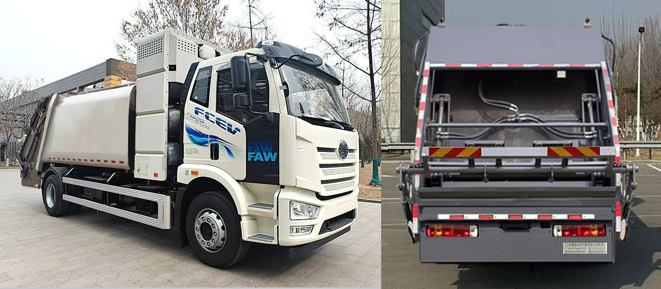 驍呈牌DPD5181ZYSJFFCEV燃料電池壓縮式垃圾車公告圖片