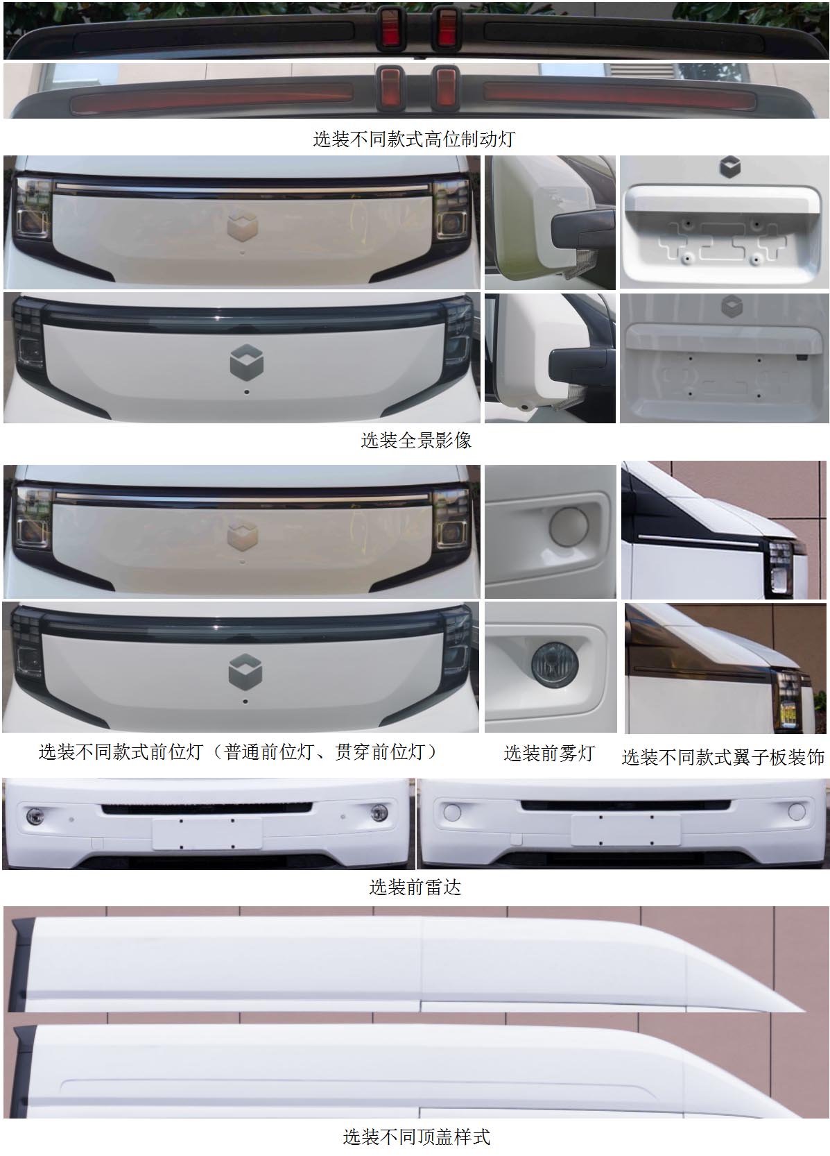 長(zhǎng)安牌SC5038XXYAAAABEV純電動(dòng)廂式貨車(chē)公告圖片