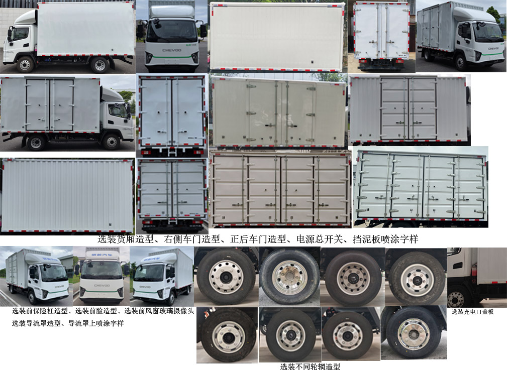 騏蔚牌GK5042XXYBEV2純電動廂式貨車公告圖片