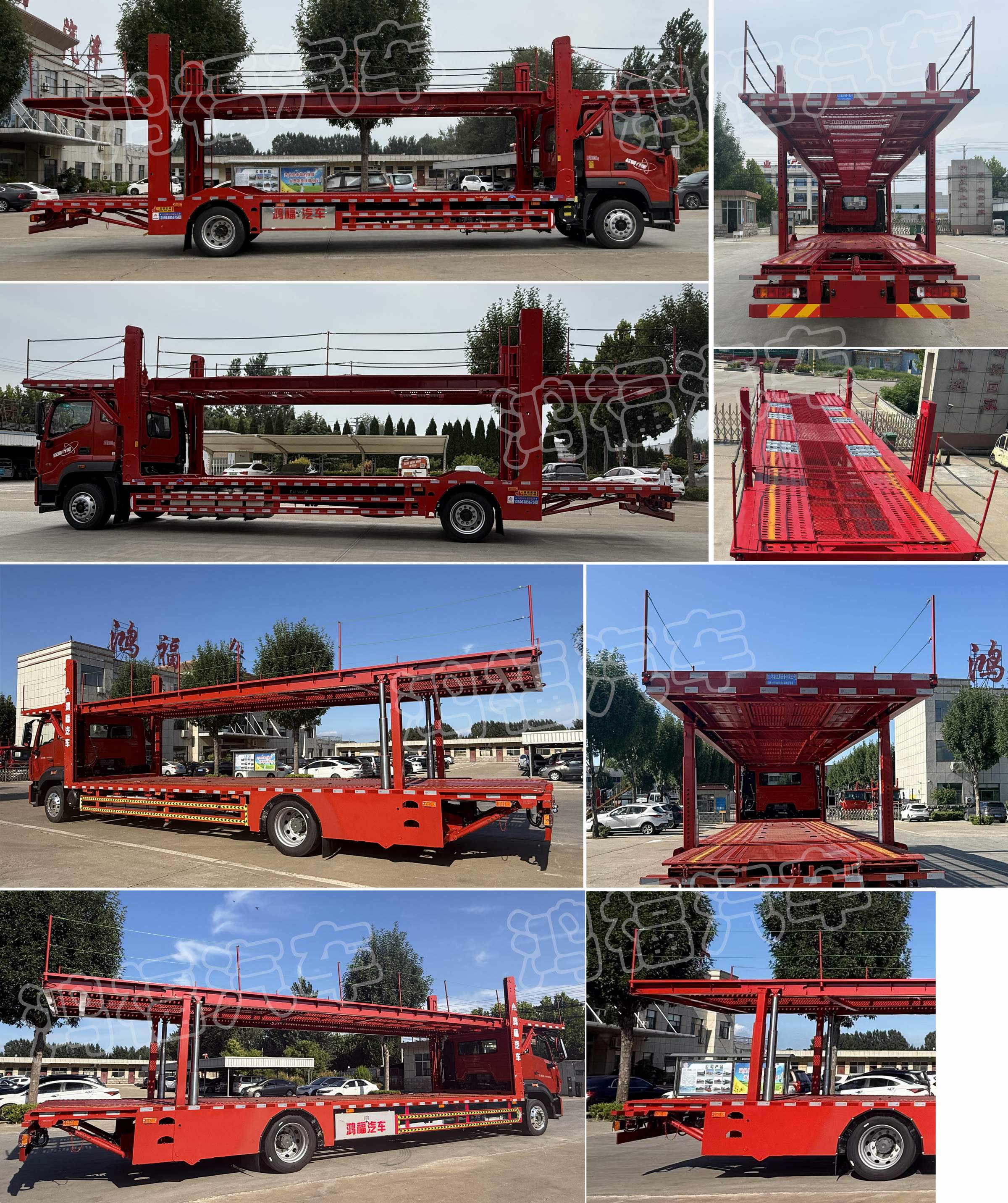 巨運牌LYZ5180TCLBJ車輛運輸車公告圖片