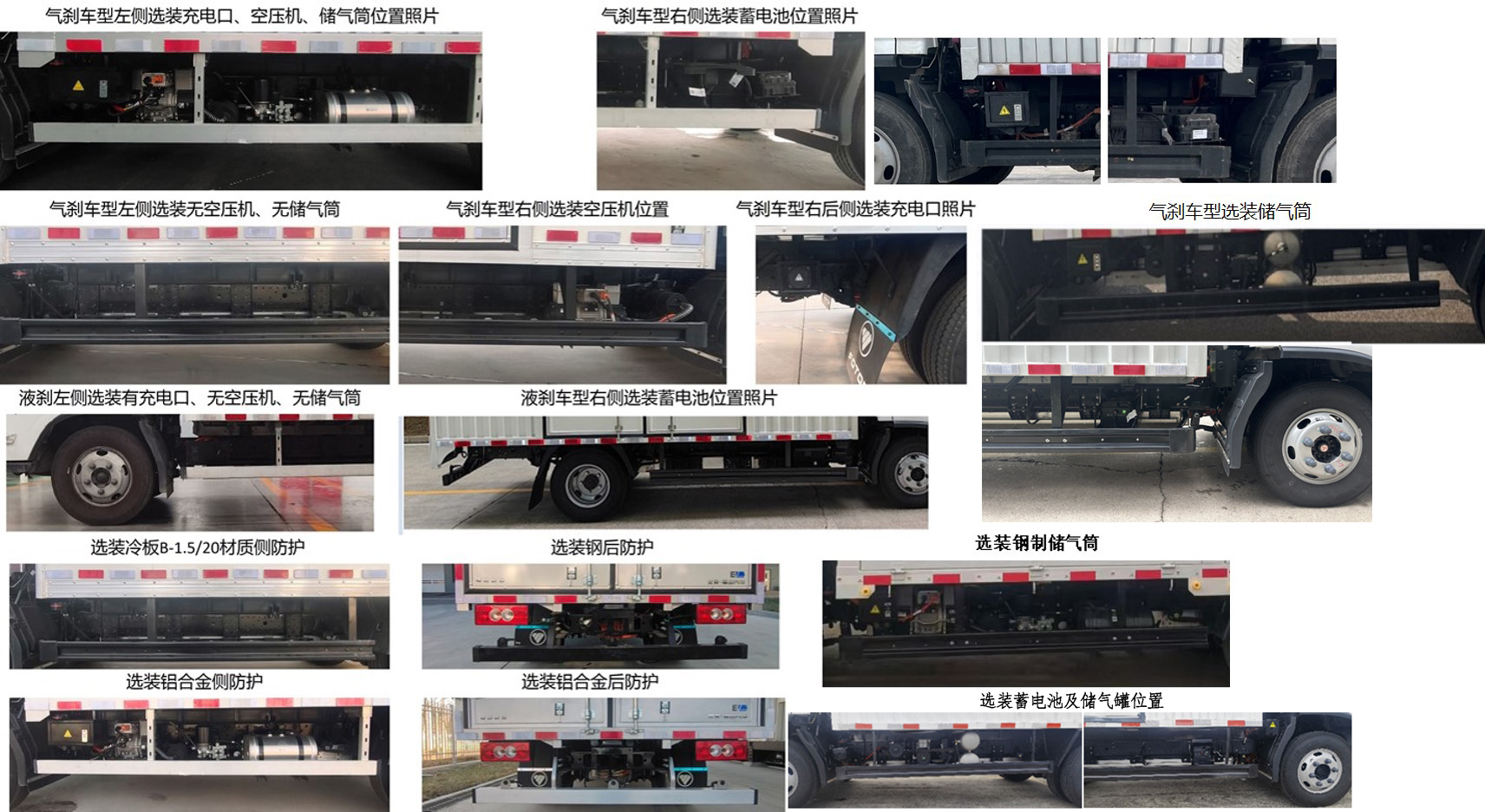 福田牌BJ5040XXYEVZ5純電動廂式貨車公告圖片