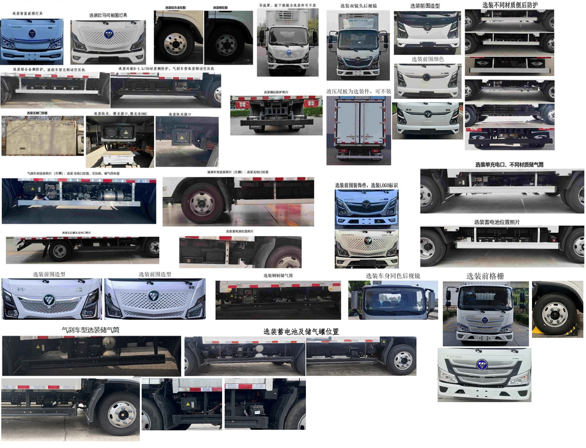 福田牌BJ5040XLCEVZ5純電動冷藏車公告圖片