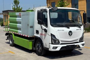 祥农达牌SGW5040TJSBEVBJ纯电动水泥净浆洒布车