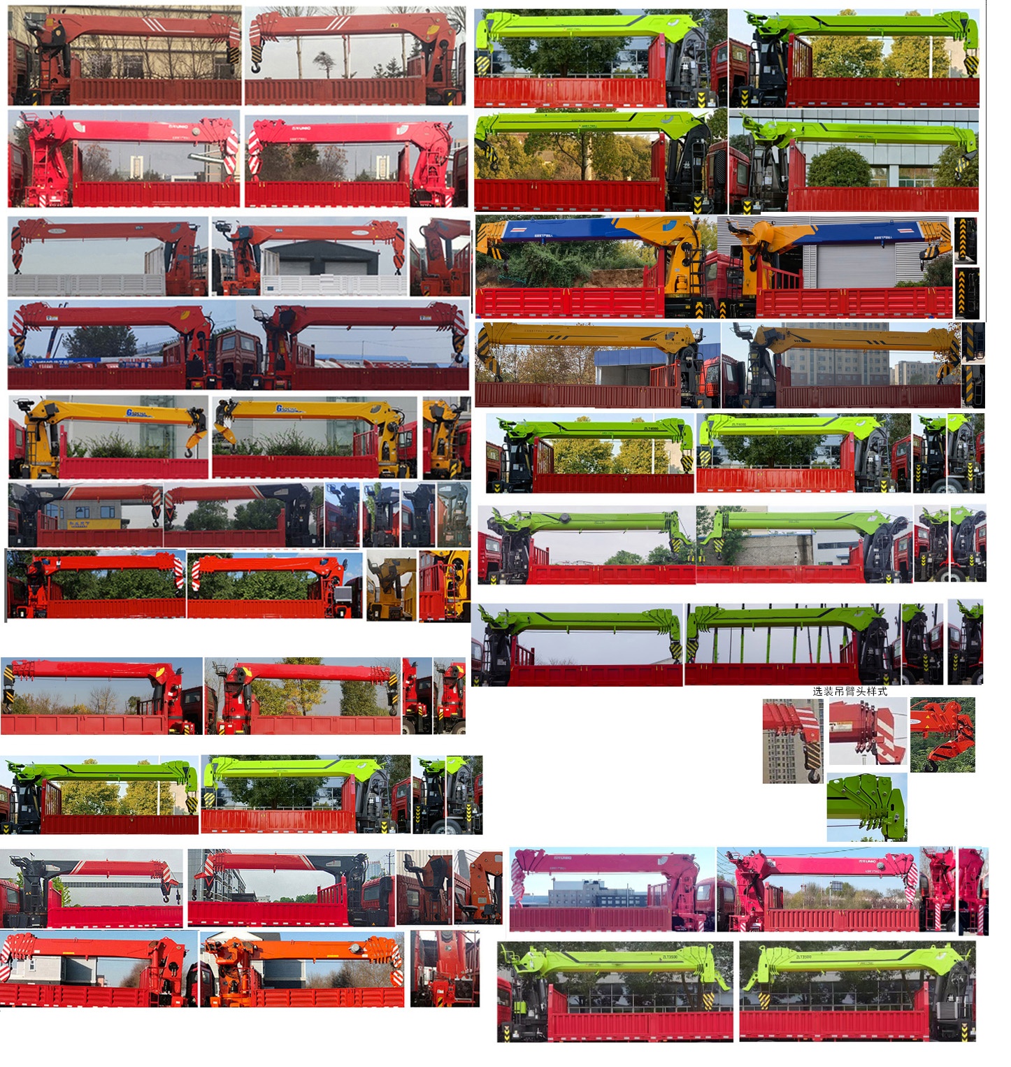 隨特牌ZZX5310JSQZZ6隨車起重運輸車公告圖片