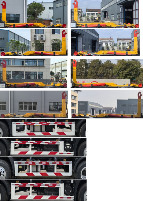 中潔牌XZL5184ZXX6車廂可卸式垃圾車公告圖片