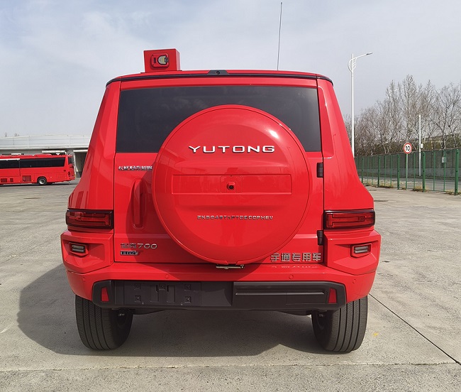 宇通牌ZK5049TXFTZ200PHEV插電式混合動力通信指揮消防車公告圖片