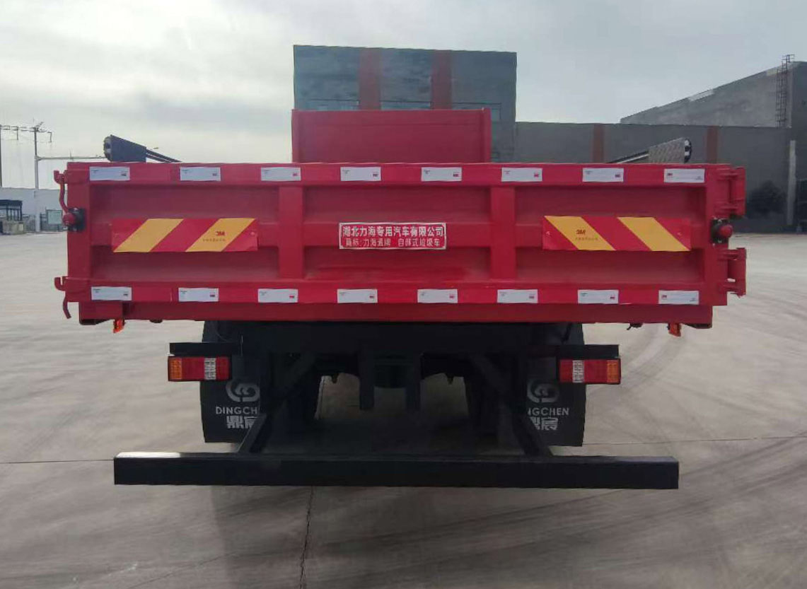 力海通牌HLH5180ZLJSTQ6自卸式垃圾車公告圖片