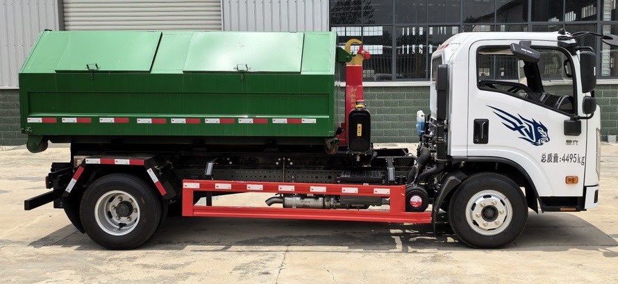楚帝牌DCD5047ZXXCDQ6車(chē)廂可卸式垃圾車(chē)公告圖片
