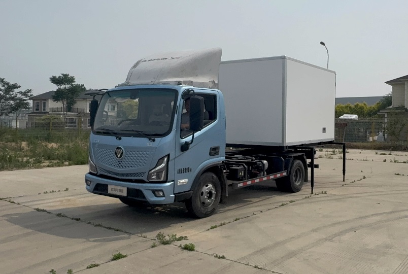 福田牌BJ5088ZKXEV1純電動(dòng)車廂可卸式汽車公告圖片