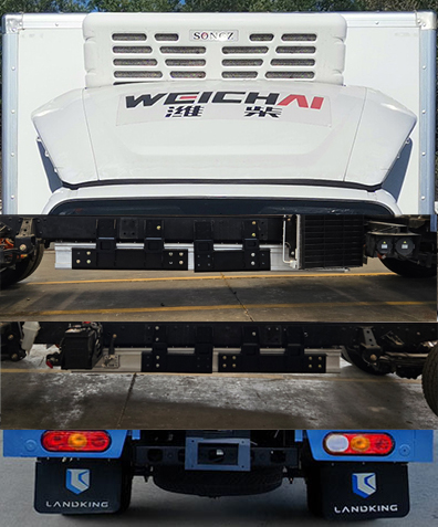 藍(lán)擎牌YTQ5032XLCSDEV331-LQ純電動(dòng)冷藏車公告圖片