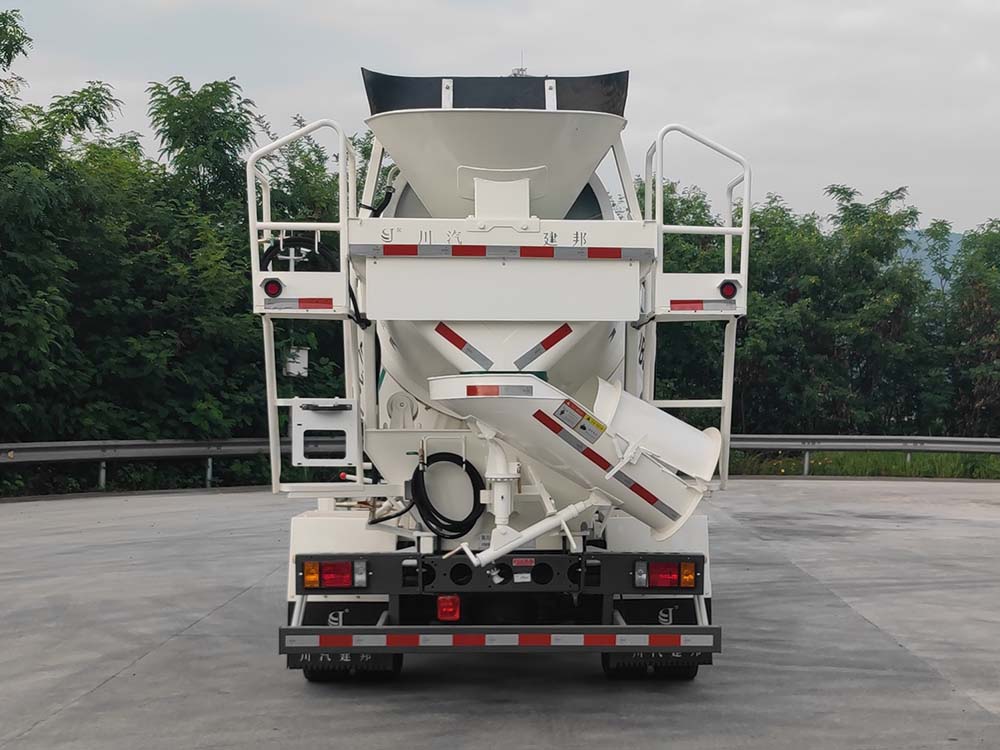 川汽建邦牌JBJ5120GJBG6混凝土攪拌運輸車公告圖片
