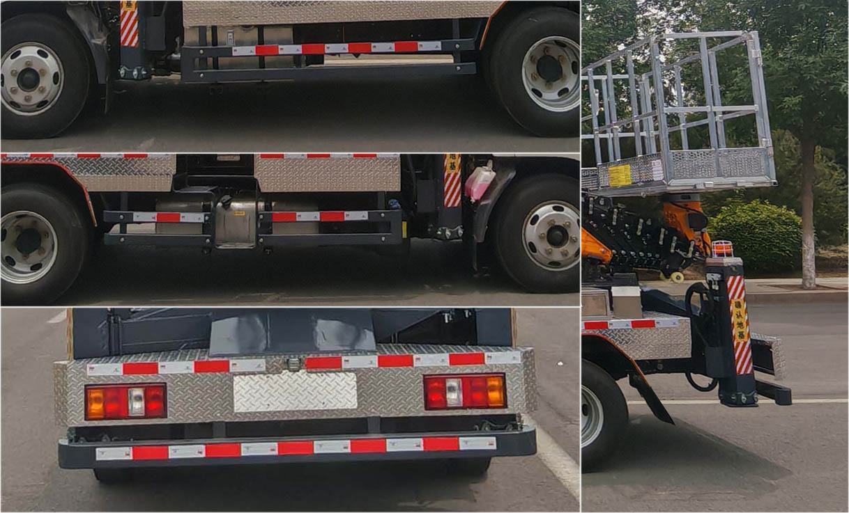 舜德牌SDS5049JGKJX6高空作業(yè)車公告圖片