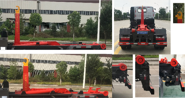 冠遠(yuǎn)牌SCY5075ZXXE6車廂可卸式垃圾車公告圖片