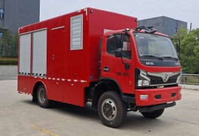 大流量排水抢险车